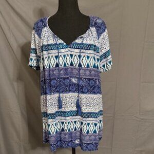 FADED GLORY Blouse Size 1X